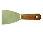 Шпательная лопатка "Профи" 100 мм с деревянной рукояткой