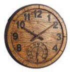 Часы с термометром Gloucester 38 см