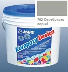 эпоксидная затирка для швов Kerapoxy Design 3кг цв. 702 серебристо-серый